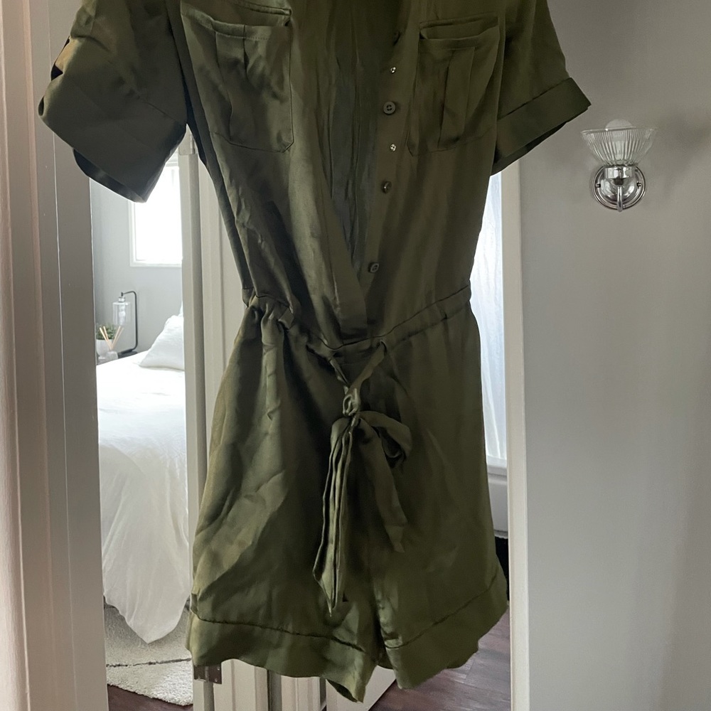 Cami NYC Sikh green romper